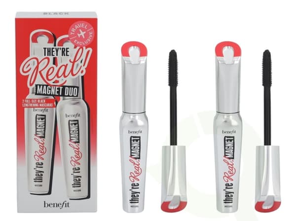 Benefit They're Real! Magnet Mascara Duo Set 18 gr 2x9gr - #1 Supercharged Black