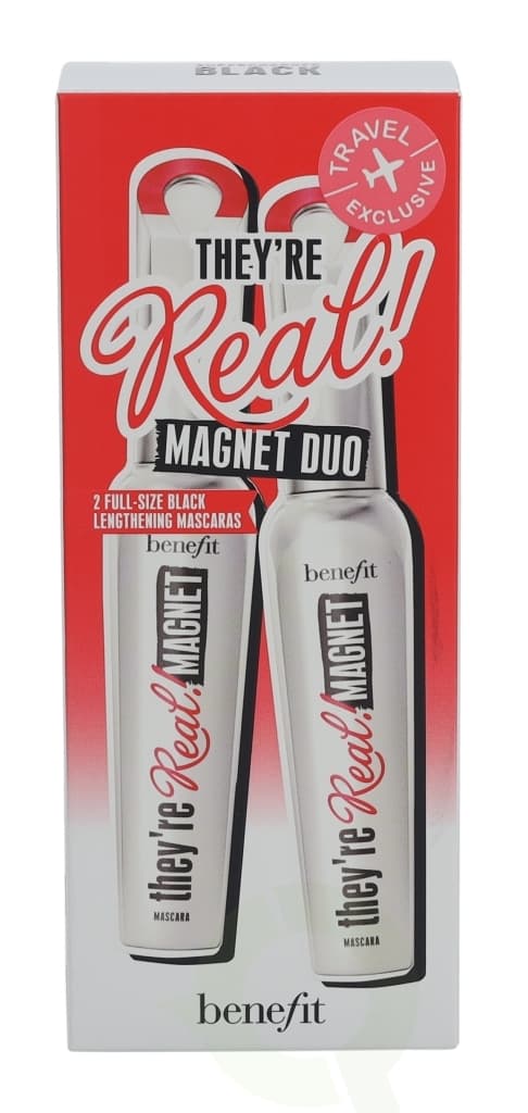 Benefit They're Real! Magnet Mascara Duo Set 18 gr 2x9gr - #1 Supercharged Black