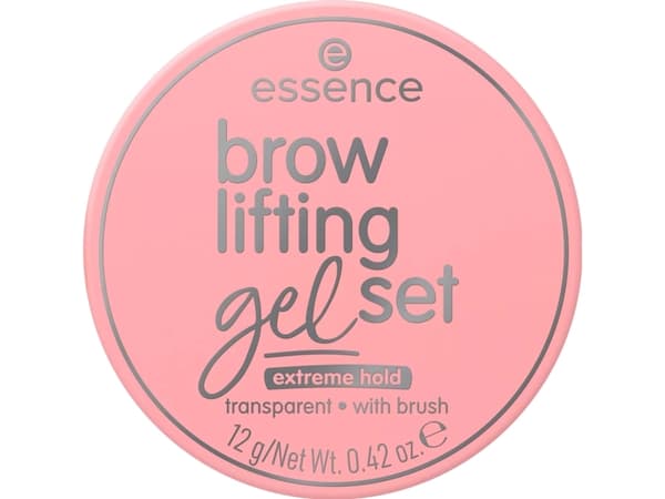 Essence 944667, Gel for øyenbryn, Transparent, 12 g, Pot, Brush, AQUA (WATER), CETEARETH-30, GLYCERIN, SORBITOL, PROPYLENGLYCOL, ETHYLHEXYLGLYCERIN,.