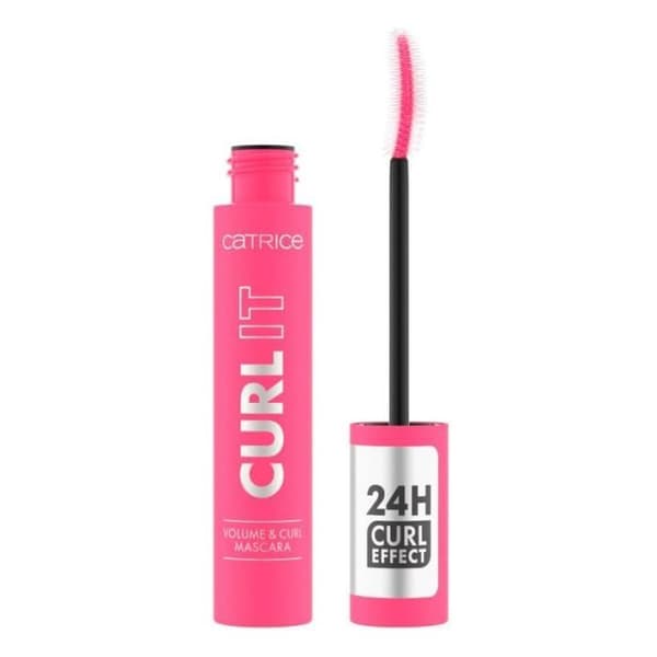 Mascara - Catrice - Curl It - 010 Djup Svart - Volym &amp; Lock - Icke Vattentät