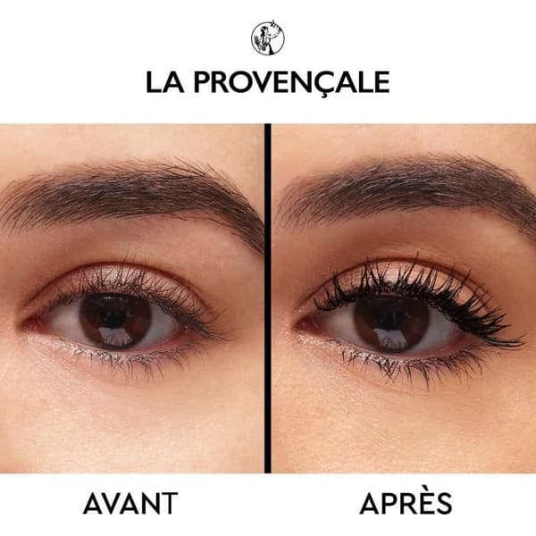 Mascara - LA PROVENCALE - Bio Ardent Volume - Naturlig svart - 99% naturliga ingredienser - Ej vattentät