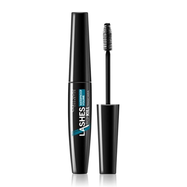 Volyymiripsiväri LASHES TO KILL ultra Catrice (10 ml) waterproof Musta