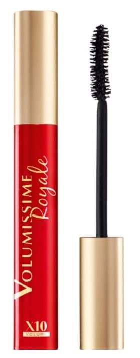 L'Oréal Paris Volumissime Royale mascara för volym och separering av fransar 7,9 ml Svart