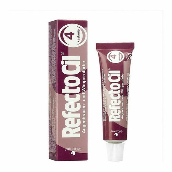 Øjenvippe Farve RefectoCil Eyelash And Eyebrow Tint Nº 4 Chesthut 15 ml