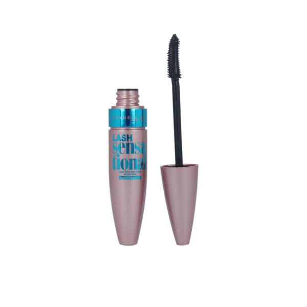 MAYBELLINE LASH SENSATIONAL waterproof mascara #black 9.5 ml