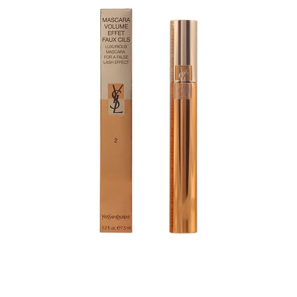 YVES SAINT LAURENT MASCARA VOLUME effet faux-cils #02-brun généreux