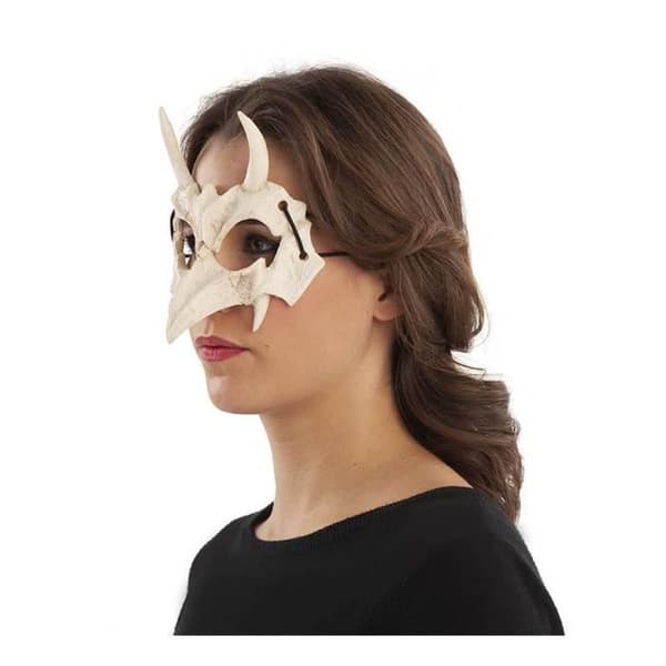 Mask - Ospecificerad - Djur skelett - En storlek - Flerfärgad - Att bära på ansiktet