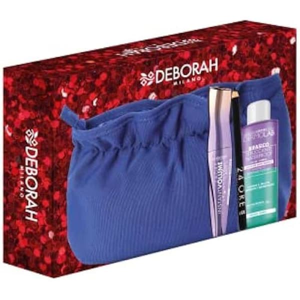 Mascara - DEBORAH - Pochette Kit N.02 - Instant Volume 24h - Occhi Pencil - Vattentät