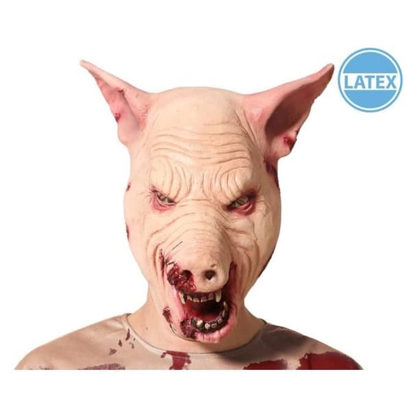 Mascara - Siniestro - En storlek - Flerfärgad - Latex - Kostym