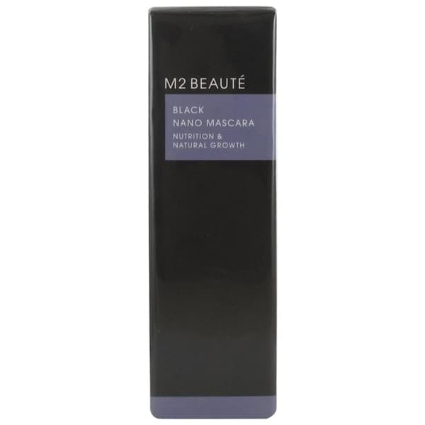 M2 Beauté Black Nano Mascara Näring &amp; Naturlig Tillväxt