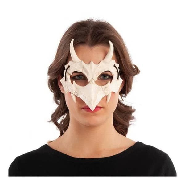 Mask - Ospecificerad - Djur skelett - En storlek - Flerfärgad - Att bära på ansiktet