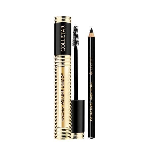 COLLISTAR MASCARA VOLYM UNICO WP + KAJAL PENCEL