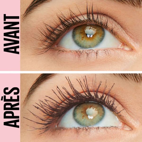 Mascara - Maybelline New York - Cils Sensational Sky High - Brun - 7,2ml - Volym och längd