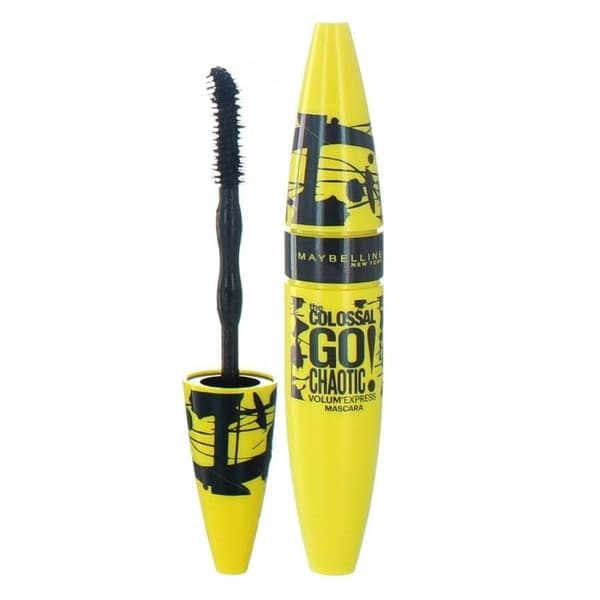 Maybelline Colossal Go Chaotic Express Mascara-Blackest Black