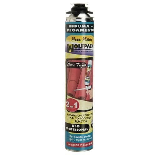 Espuma Poliuretano 750 ml. Tejas Para Pistola