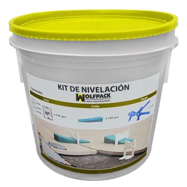 Solador Leveler Kit (Pistola, calzos och cuñas
