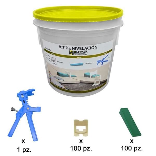 Solador Leveler Kit (Pistola, calzos och cuñas