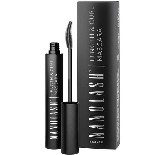Mascara - Nanolash - Förlängande och Lockande - 10 ml - Svart - Inte Vattentålig