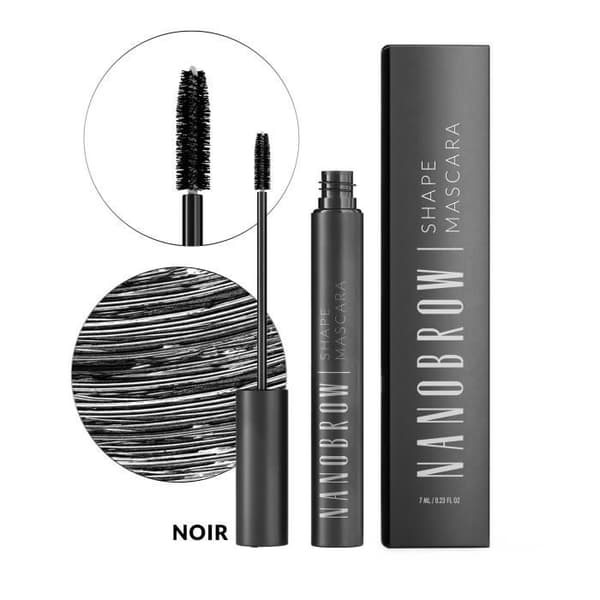 Black Mascara Pour Sourcils Nanobrow Shape Mascara Black - Tonad ögonbrynsmascara, definierar ögonbrynen perfekt