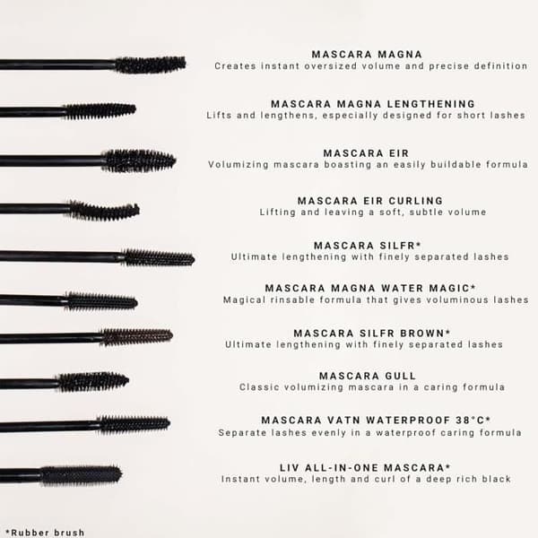 IDUN Minerals Magna Mascara - Volymgivande - Vegan - svart