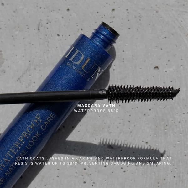 Mascara Idun Minerals Vatn - Vattentät Tjocknande Svart
