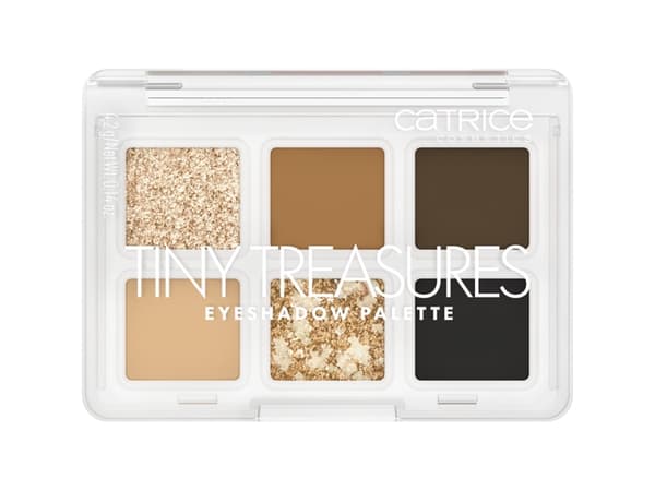 CATRICE_Tiny Treasures Eyeshadow Palette paleta øyenskygge 010 Everyday Essentials 4,2g