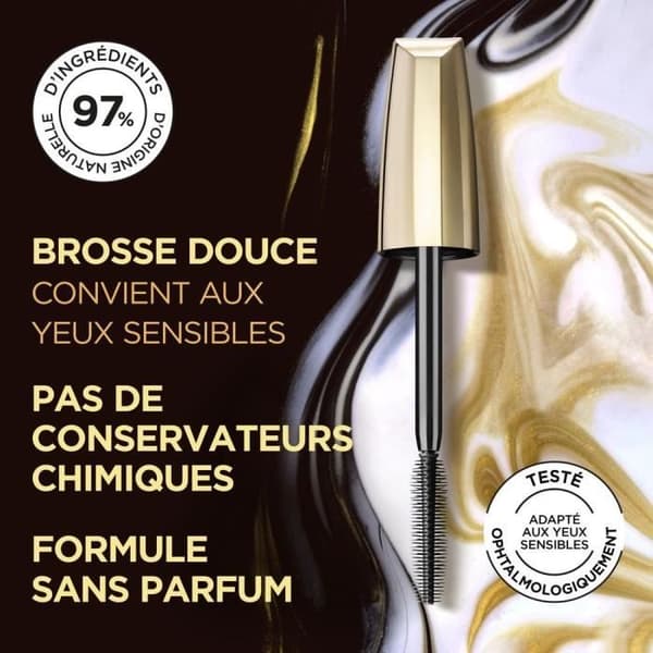Mascara - L'OREAL PARIS - Volume Millions de Cils - Brun - Naturlig vård - 8,9 ml