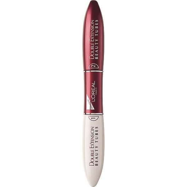 L'ORÉAL PARIS Mascara Dubbel Förlängning Skönhet Tubes - Noir