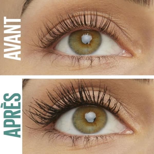 MAYBELLINE New York Foam Mascara Green Edition Mega - 01 Blackest Black