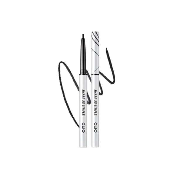 CLIO Sharp So Simple Vattentät Pencil Liner #01 Svart 0,14 g - svart eyeliner