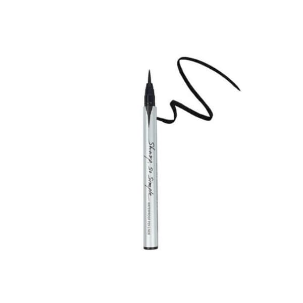 CLIO Sharp, So Simple Vattentät Pen Liner #01 Svart 0,65 ml - svart eyelinerpenna