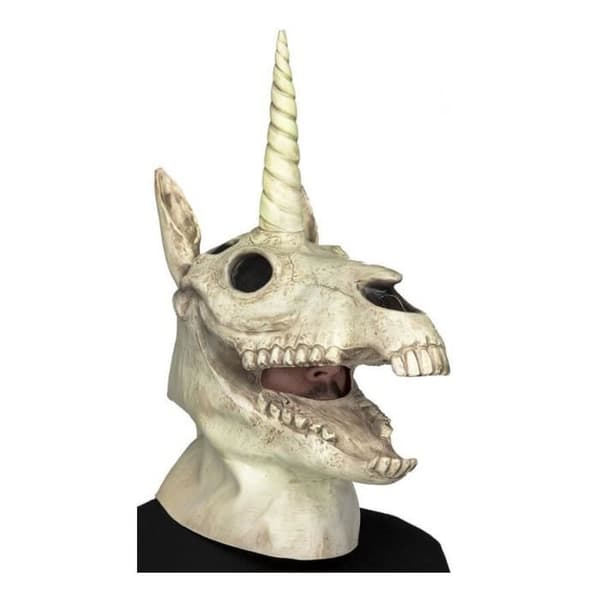 Mask - DisfraZZes - Unicorn Skull - One size - Multicolor - Halloween