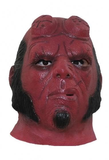 mask Red Hell gummi röd/svart en storlek