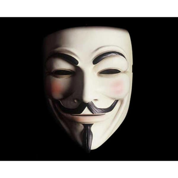 3-Pak Anonymous Maske - Guy Fawkes / V for Vendetta