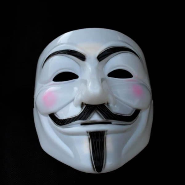 3-Pak Anonymous Maske - Guy Fawkes / V for Vendetta