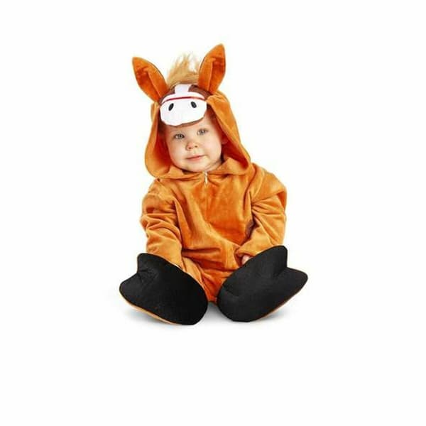 Kostume til babyer My Other Me Hest Brun - 7-12 måneder