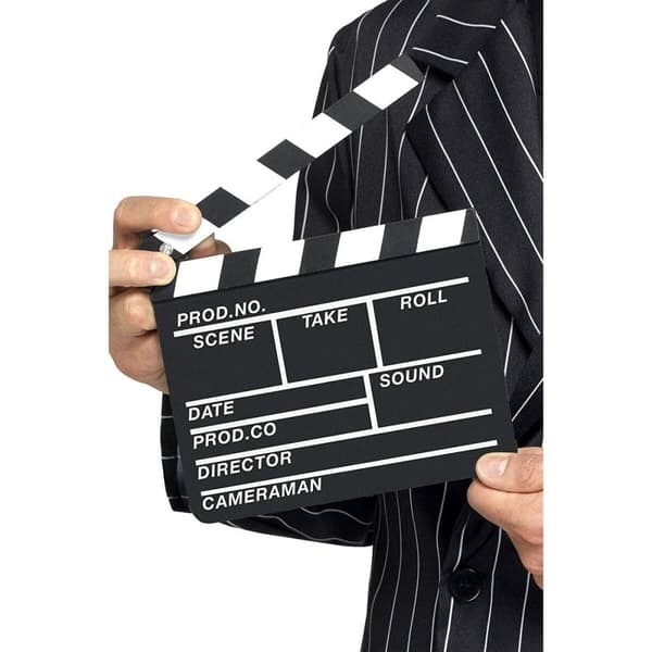 Tilbehør til Kostume Smiffy's Clapper Board