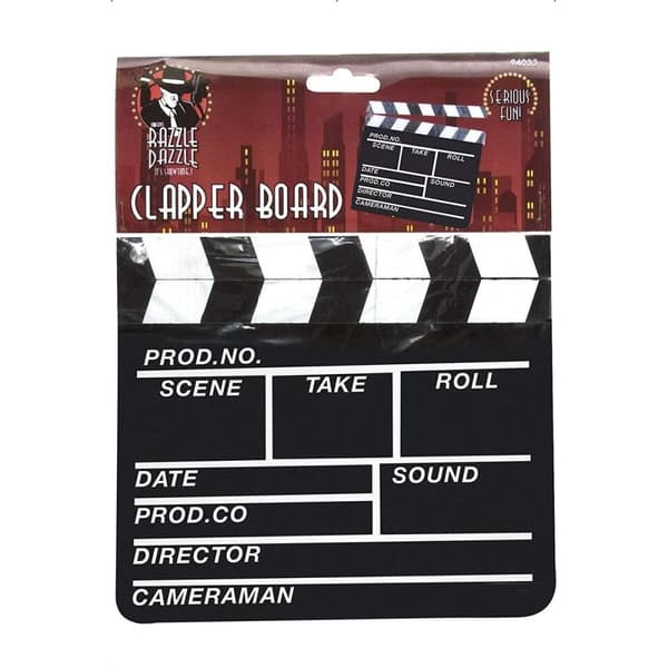 Tilbehør til Kostume Smiffy's Clapper Board