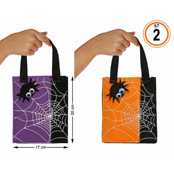 Tilbehør til Kostume Pose 20 x 17 cm Spindelvæv