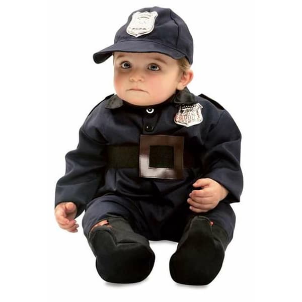 Kostume til børn Politi 1-2 år