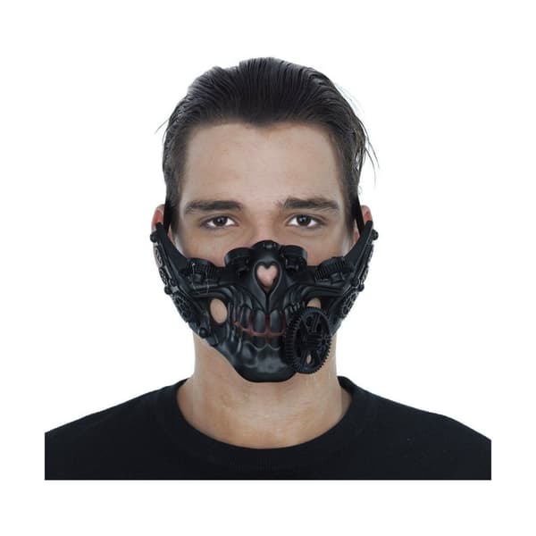 Maske My Other Me Sort S Onesize Steampunk