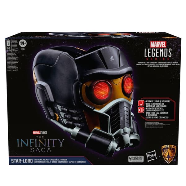 Marvel Infinite Saga Guardians of the Galaxy Star Lord Electronic helmet