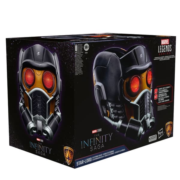 Marvel Infinite Saga Guardians of the Galaxy Star Lord Electronic helmet