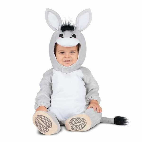 Kostume til babyer My Other Me Æsel 4 Dele - 7-12 måneder