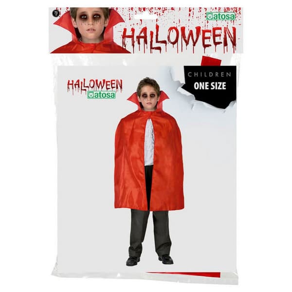 Kappe Drácula 70 cm Rød Multifarvet Onesize