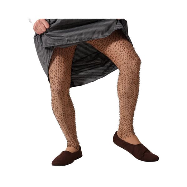 Kostume nylonstrømper Hår