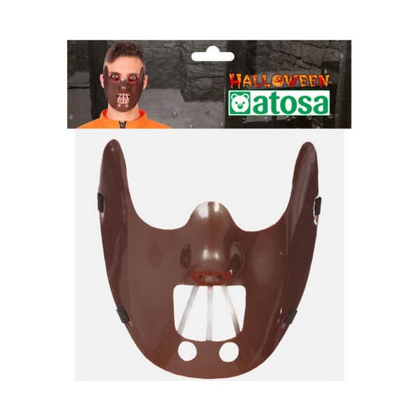 Maske Lecter Halloween Brun