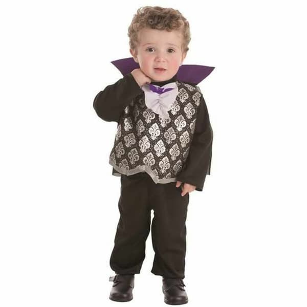 Kostume til babyer Sølvfarvet Vampyr (3 Dele) - 1-2 år