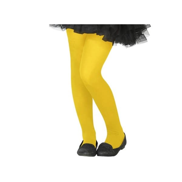 Strømper Pige Onesize Kostume Gul