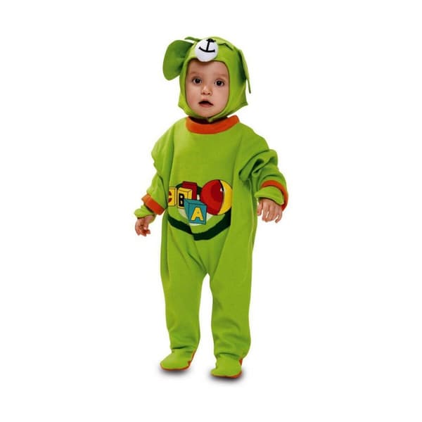 Kostume til babyer My Other Me Grøn Bjørn 7-12 måneder (2 Dele)